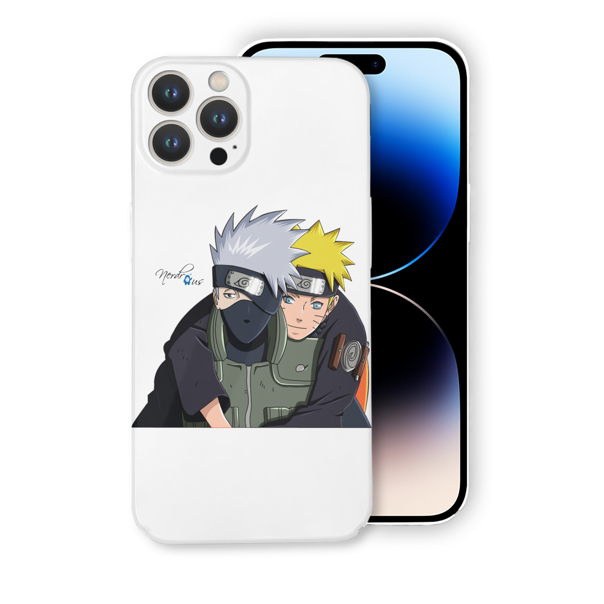 （画像用） NARUTO -ナルト- はたけ カカシ Hatake Kakashi 【iPhone 14シリーズ対応】ハードケース